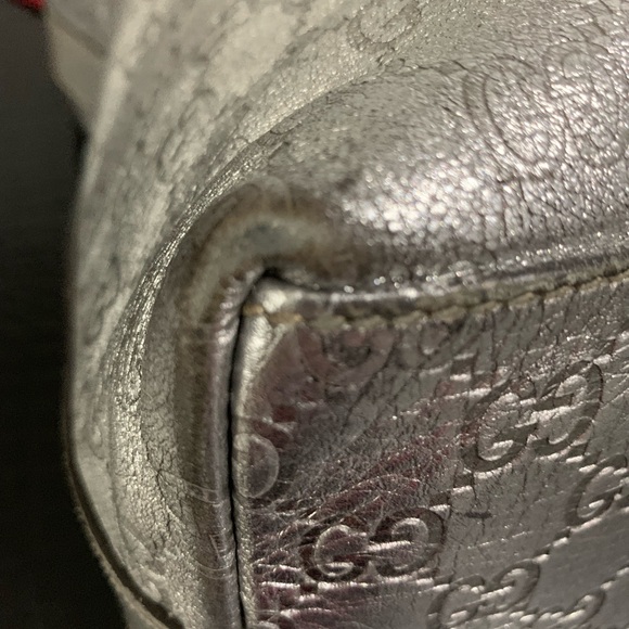 Silver GG Guccissima Hobo - Picture 6 of 14